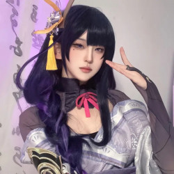 Hitzebeständige Cosplay Perücke Lang - Doppelter Pferdeschwanz